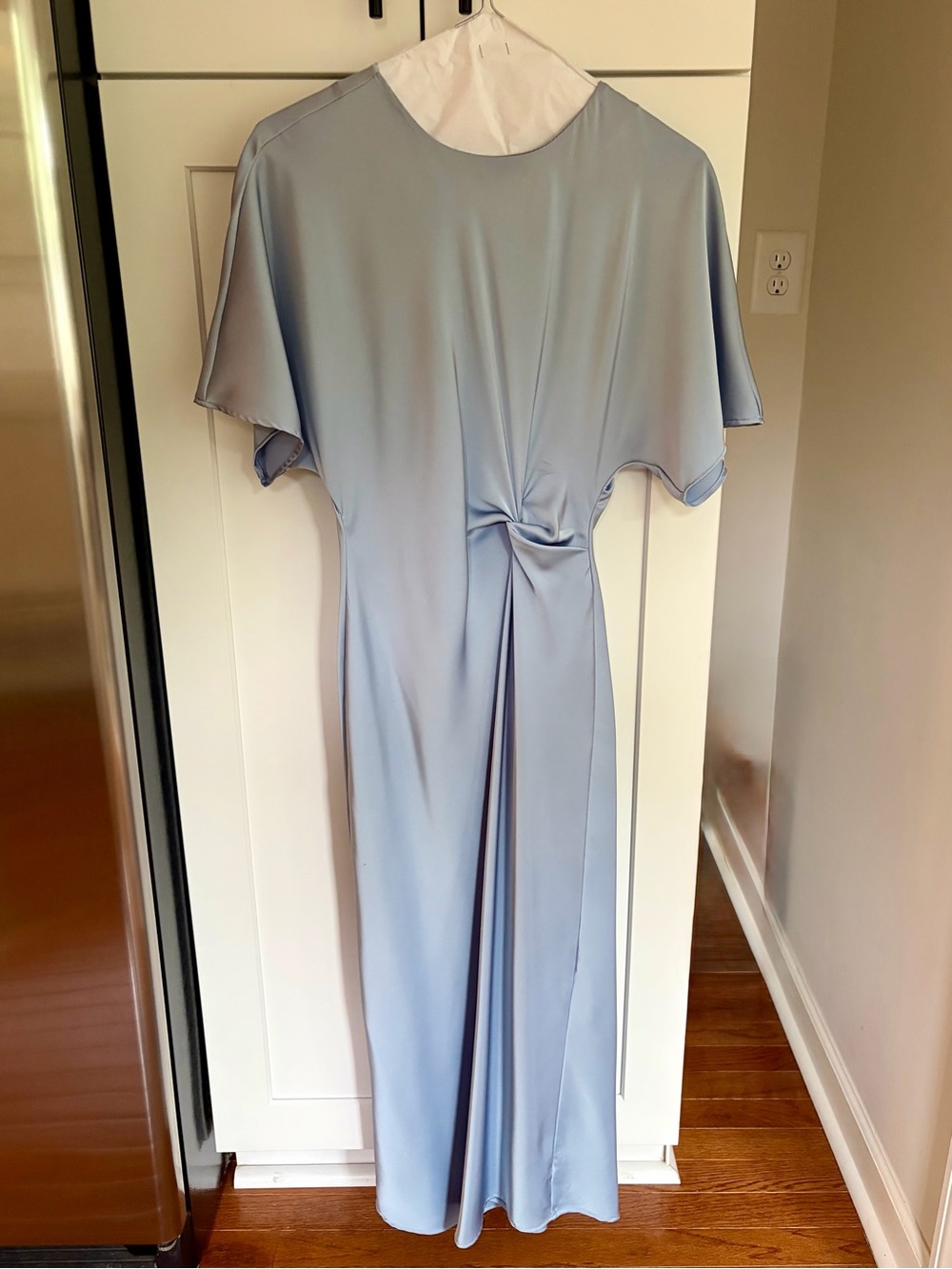 Light Blue Zara Midi Dress
